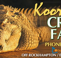 Koorana Saltwater Crocodile Farm - Accommodation Mt Buller