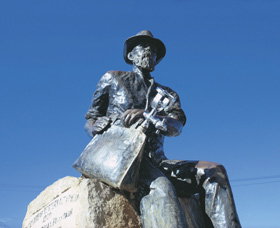 Paddy Hannans Statue - Accommodation Mt Buller 0