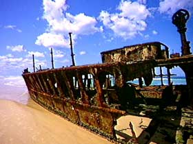 Maheno Shipwreck - Accommodation Mt Buller 0