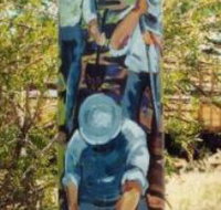 Capella Light Pole Murals - Accommodation Mt Buller