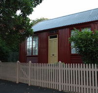19th Century Portable Iron Houses - Accommodation Mt Buller