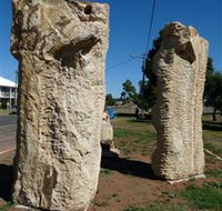 Fossilised Forrest Sculptures - Accommodation Mt Buller