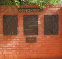 John OBrien Commemorative Wall - Accommodation Mt Buller