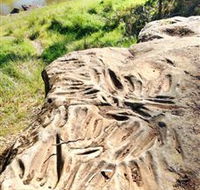 Terramungamine Rock Grooves - Accommodation Mt Buller