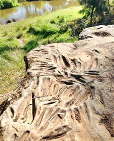 Terramungamine Rock Grooves - Accommodation Mt Buller 0