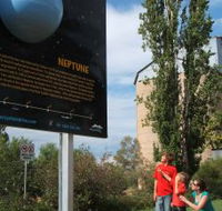 Worlds Largest Virtual Solar System Drive - Accommodation Mt Buller