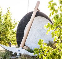 The Big Gold Pick and Pan - Accommodation Mt Buller