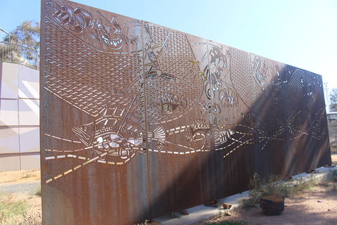 Berri Bridge Mural - Accommodation Mt Buller 1