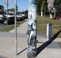 Capella Light Pole Murals - Accommodation Mt Buller