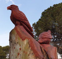 Chainsaw Tree Sculpture - Accommodation Mt Buller