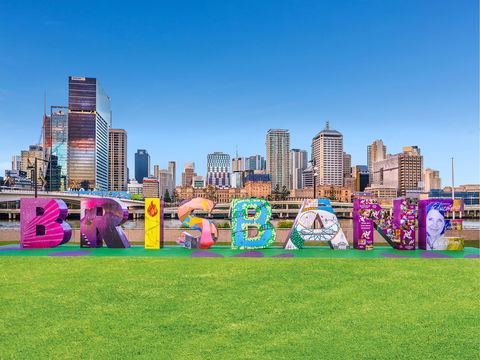 BRISBANE Sign - Accommodation Mt Buller 0