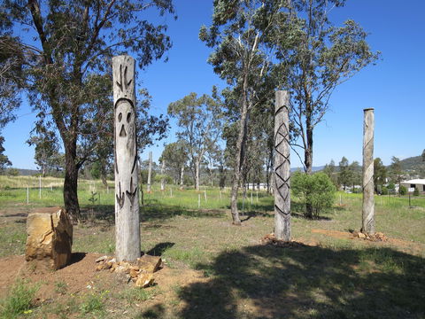 Heritage Sculptures At Pensioners Hill Lookout - Accommodation Mt Buller 1