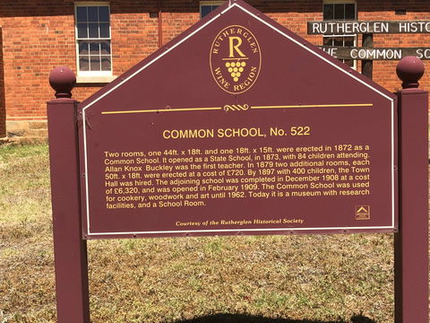 Rutherglen Common School Museum - Accommodation Mt Buller 1