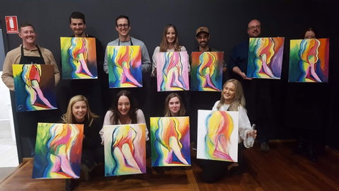 Paint And Sip Experience - Accommodation Mt Buller 1