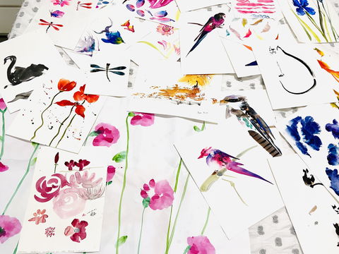 Three Hour Japanese Brushstroke Painting - Accommodation Mt Buller 0