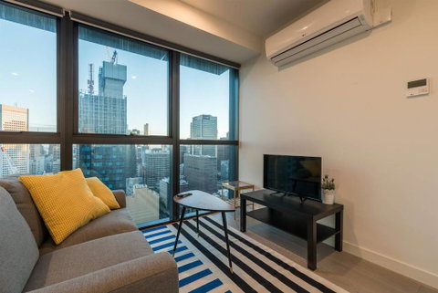 CBD Lovely 1 Bedroom Apt City View@La Trobe Tower - Accommodation Mt Buller 1