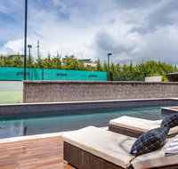 Kalina Retreat resort style tennis  pool - Accommodation Mt Buller