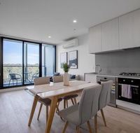 Grey Style Simple and Cozy AptParkvilleCarpark - Accommodation Mt Buller