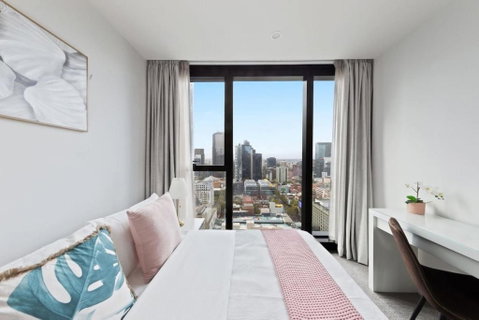 A Chic 2BR Apt Near Melbourne CBD W FREE Parking - Accommodation Mt Buller 0