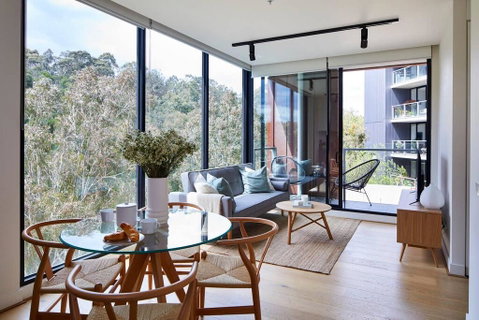 2BR Apt With Yarra River Views & Parking - Accommodation Mt Buller 0