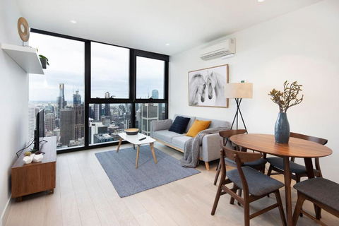 EQ Tower Modern Apartments Melbourne Central CBD - Accommodation Mt Buller 0