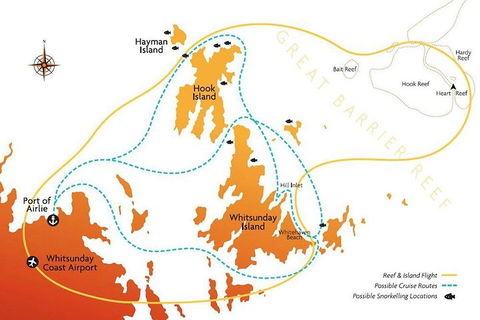 Reef And Island Scenic Flight From Airlie Beach - Accommodation Mt Buller 0
