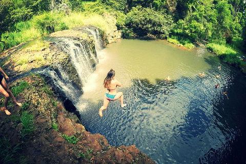 Byron Surrounds: Nimbin Waterfall Adventure - Swimming Tour - Accommodation Mt Buller 3