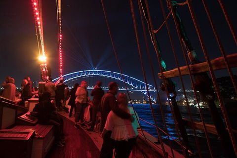Vivid Tall Ships Dinner Cruise On Sydney Harbour - Accommodation Mt Buller 1