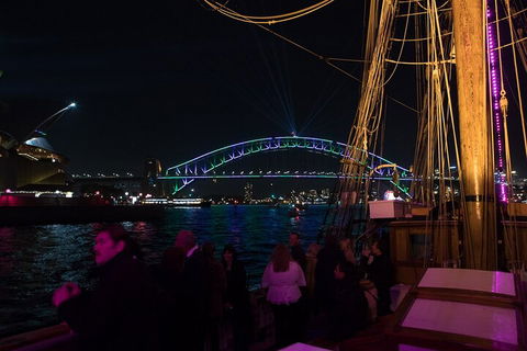Vivid Tall Ships Dinner Cruise On Sydney Harbour - Accommodation Mt Buller 3