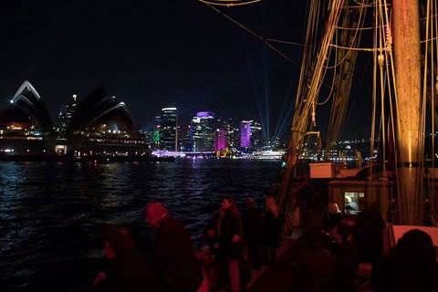 Vivid Tall Ships Dinner Cruise On Sydney Harbour - Accommodation Mt Buller 4